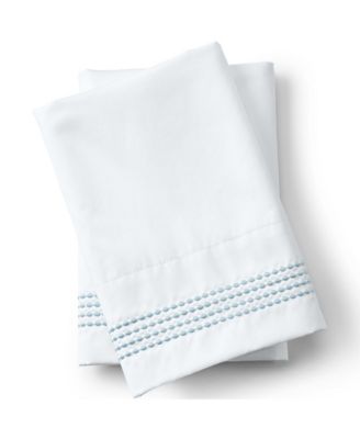 400 Thread Count Sateen Embroidered Pillowcases