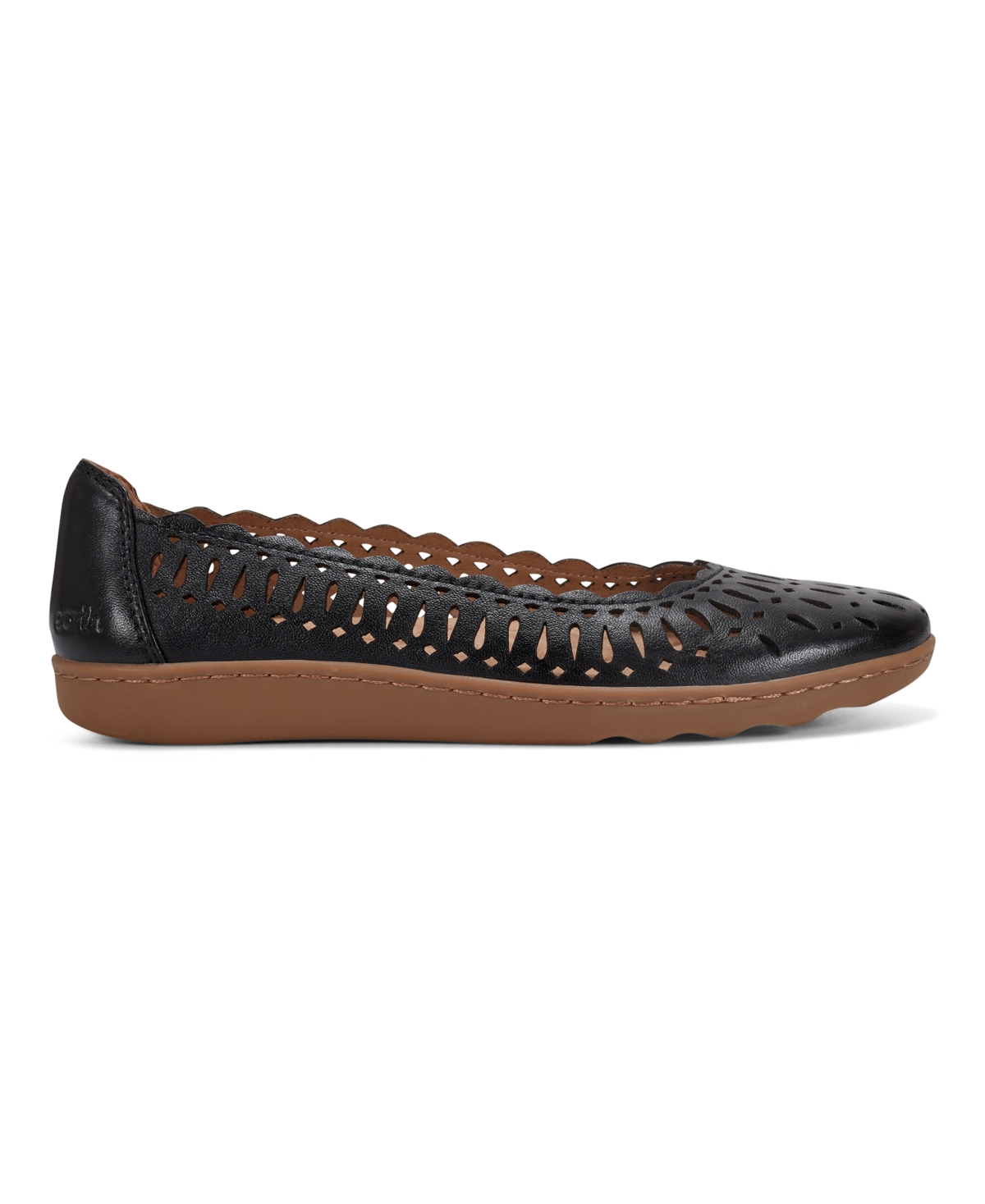 EARTH WOMEN'S LUNA CUTOUT BALLET FLATS 