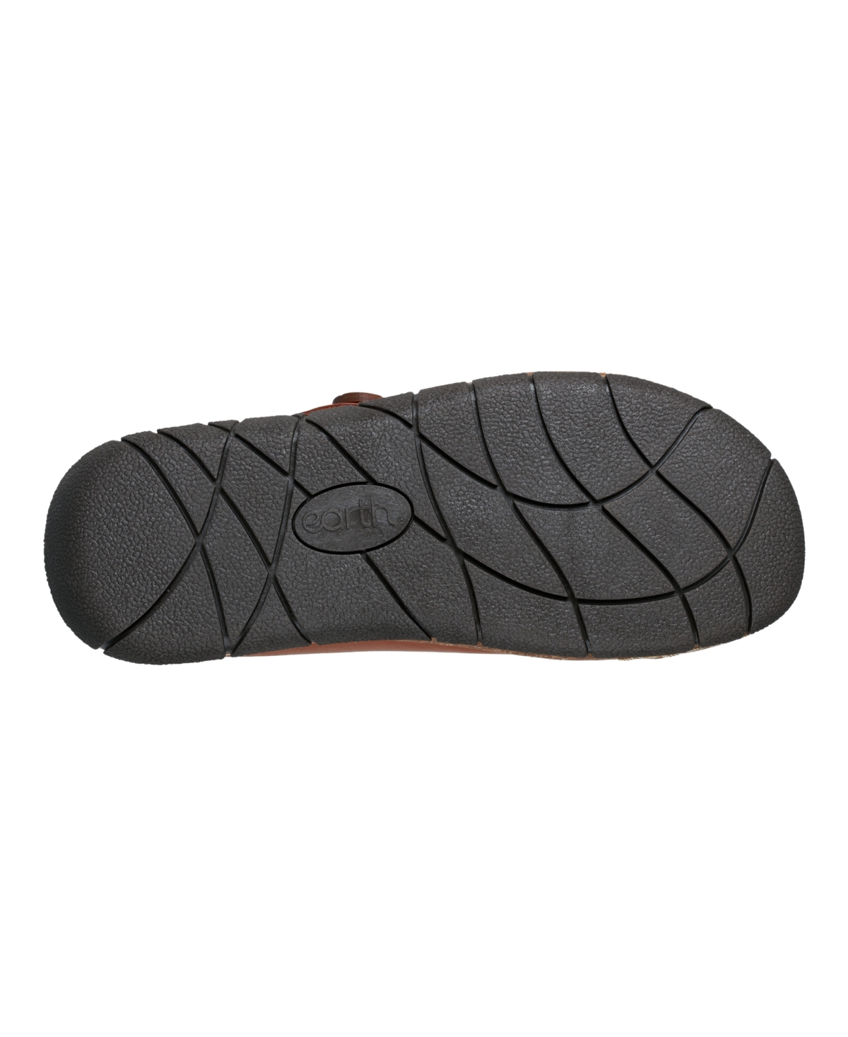 Shop Earth Women's Erinn Cutout Slip-on Clogs In Medium Brown Leather