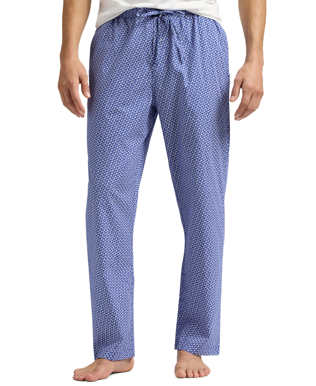 Polo Ralph Lauren Men's Printed Woven Pajama Pants In Summer Beach Print