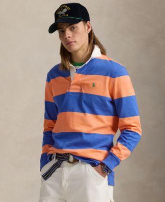 Polo by Ralph Lauren ラガーシャツ polo rugby Polo Ralph Lauren Men's Rugby Patchwork Classic Fit Polo