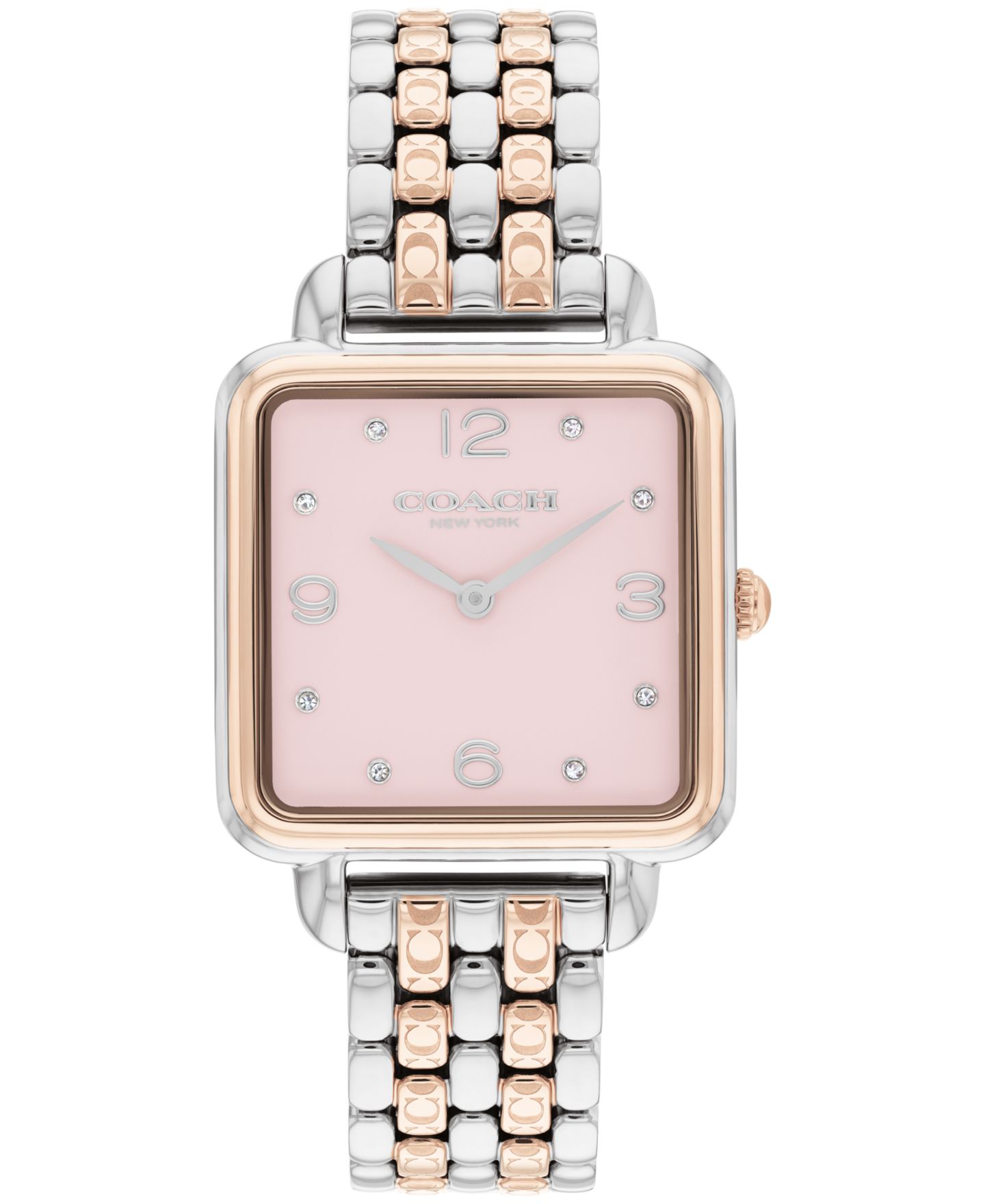 Женские часы Coach Cass Two-Tone Stainless Steel Bracelet Watch, 28mm — фото 1