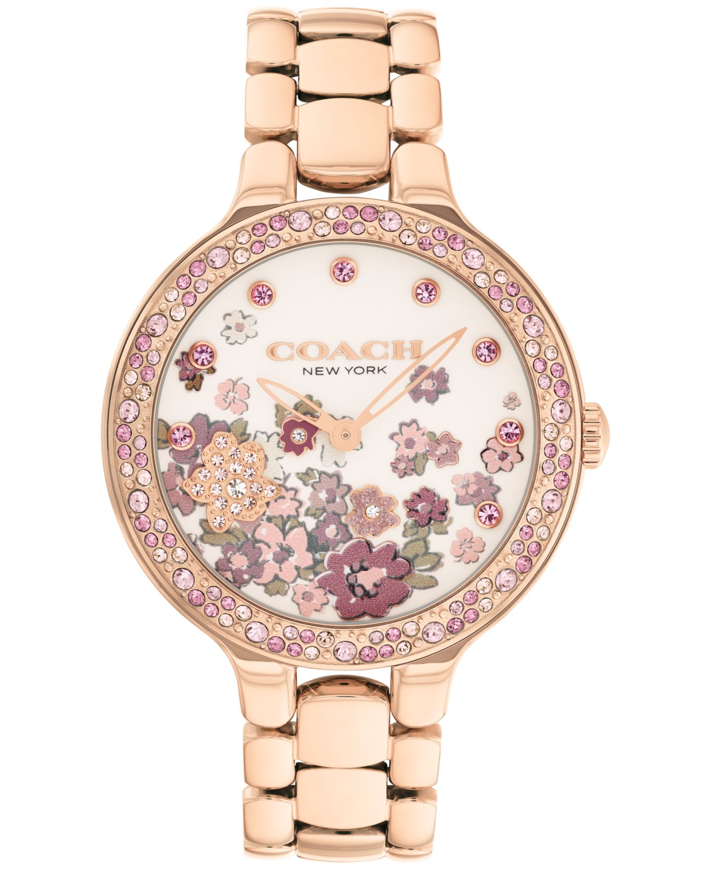 Женские часы Coach Chelsea Rose Gold Tone Stainless Steel Bracelet Watch, 36mm — фото 1