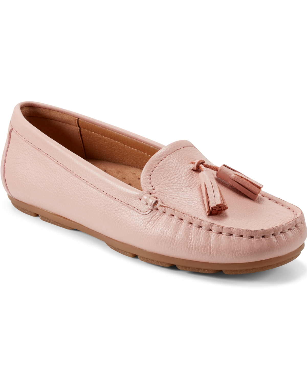Shop Earth Women's Raquel Tassel Slip-on Loafers In Light Pink Leather