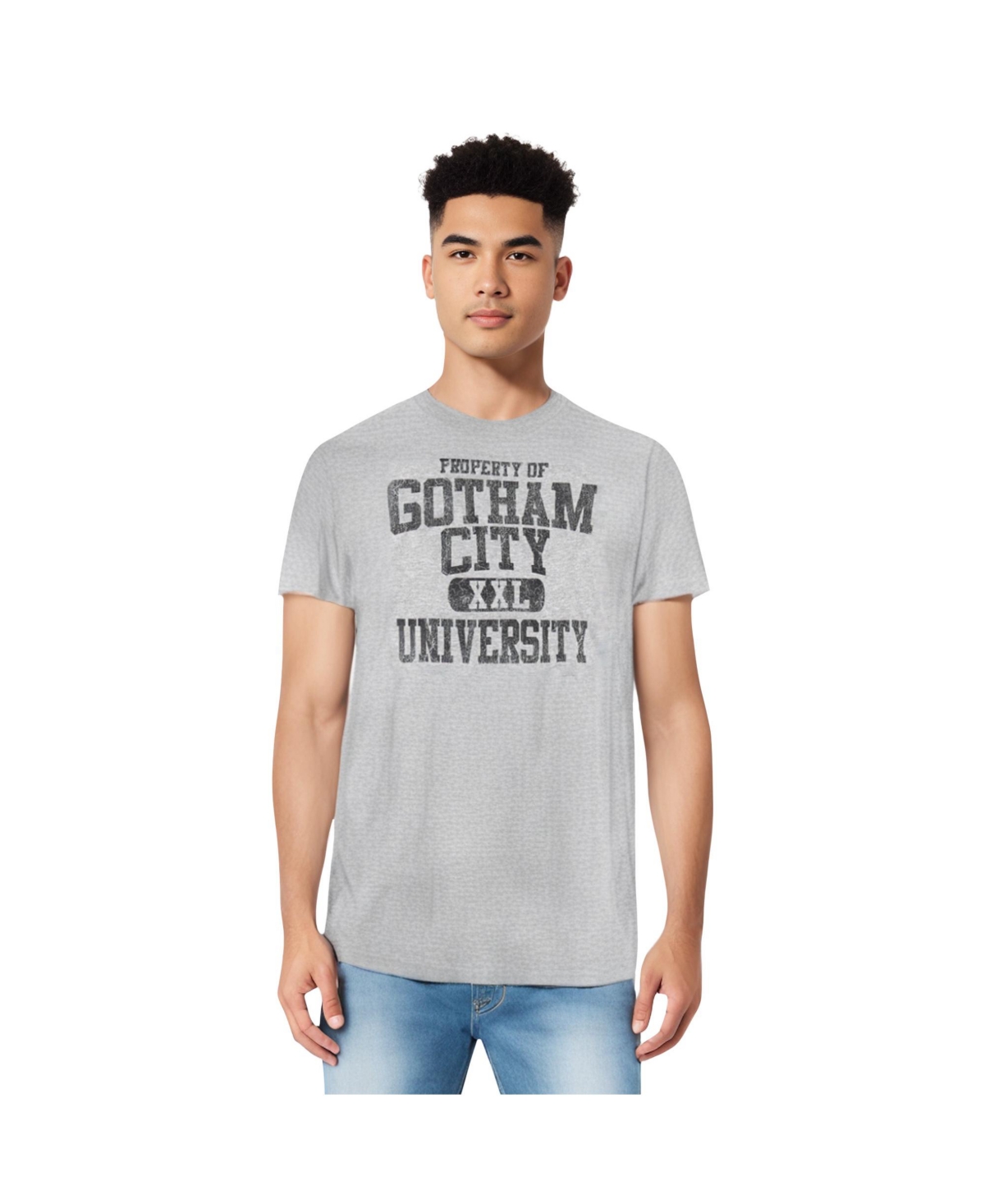 Mens Property Of Gcu Short Sleeve Adult Tee / T-Shirt - Medium grey