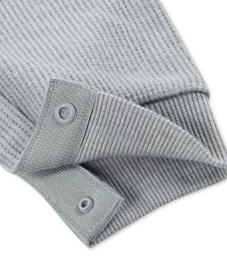 Baby Essentials Short-Sleeve Waffle Coverall  