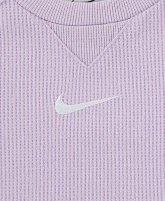 Baby Essentials Short-Sleeve Waffle Coverall  