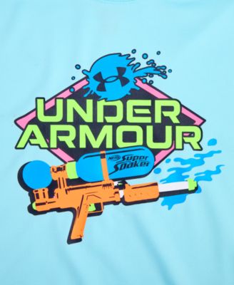 Big Boys UA Short-Sleeve Super Soaker Graphic Surf Shirt
