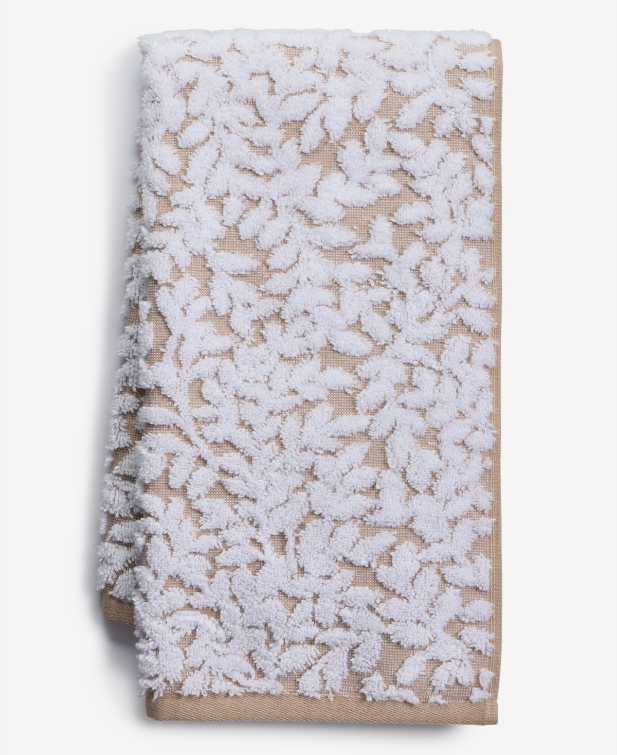 CHARTER CLUB SIGNATURE BOXWOOD HAND TOWEL, 20" X 30", EXCLUSIVELY AT MACY'S 