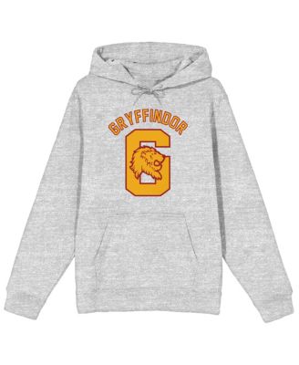 Men's Gryffindor Grey Long Sleeve Hoodie