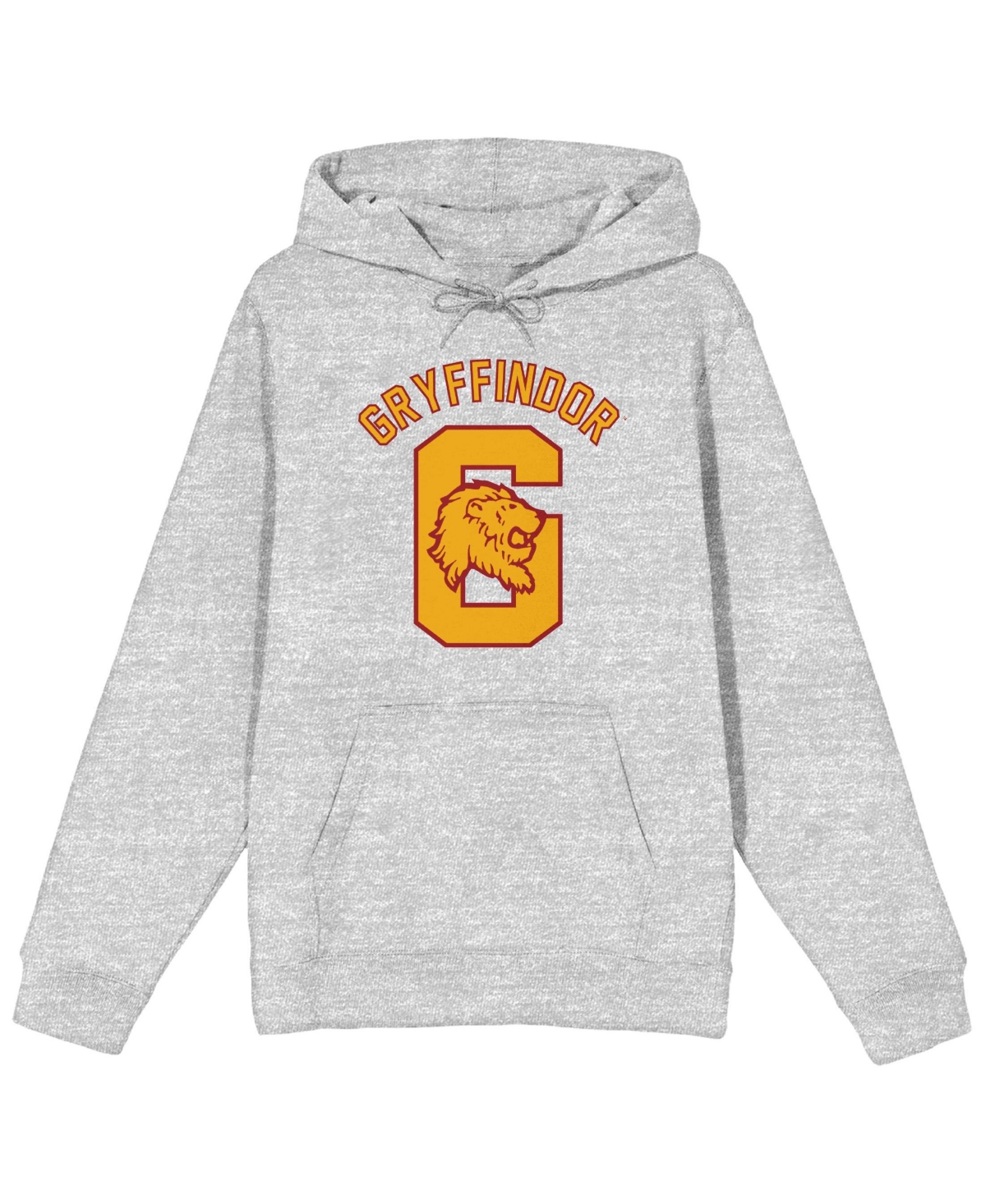 Harry Potter Men's Gryffindor Grey Long Sleeve Hoodie