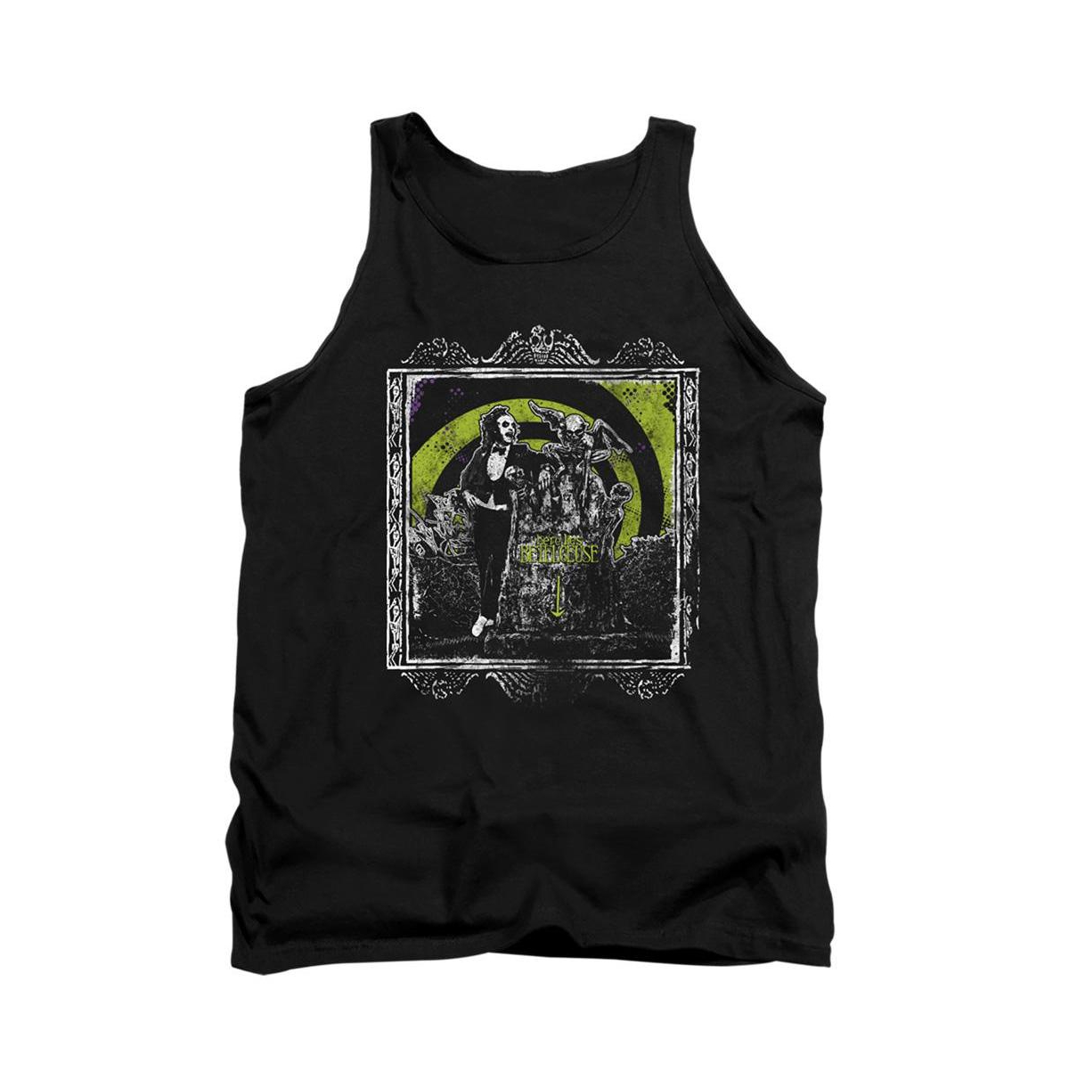 Mens Here Lies Adult Tank Top - Black