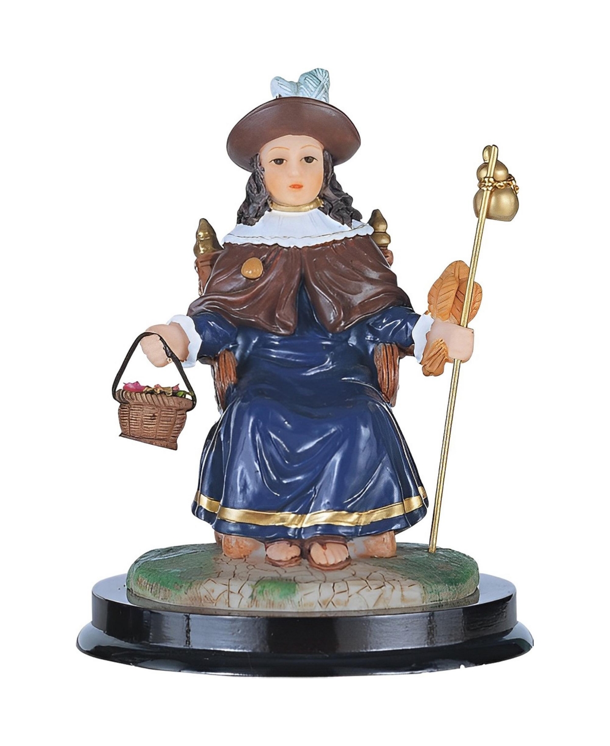 Fc Design "2-pc Set" 5"H Santo Nino de Atocha Statue Holy Infant of Atocha Holy Figurine Statue Ornament Home Room Office Decor and Perfect Ideas for