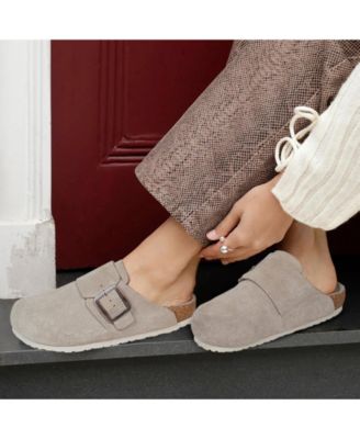 - Atlas Genuine Leather Clogs for Women with Arch Support