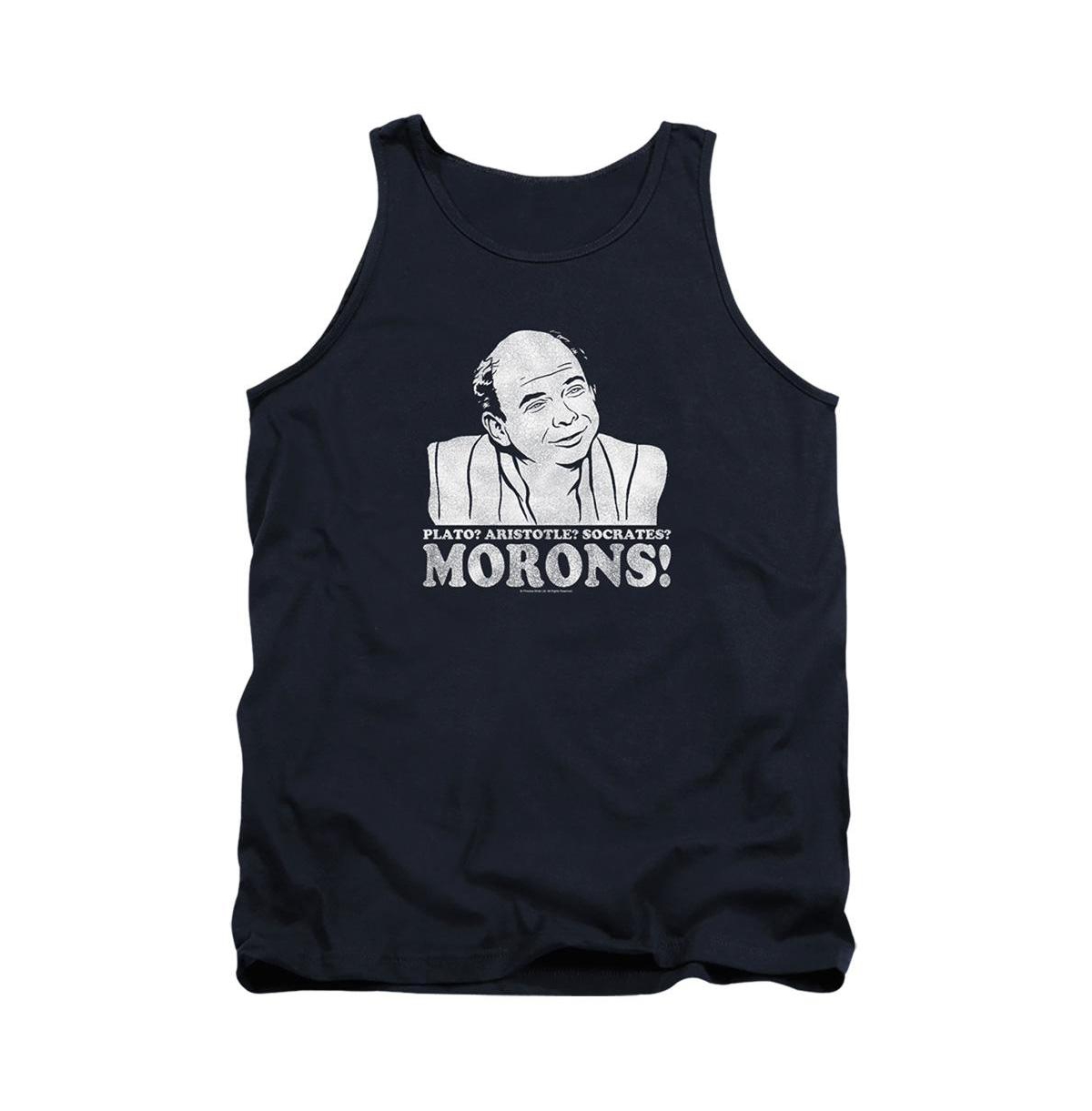 Mens Morons Adult Tank - Navy