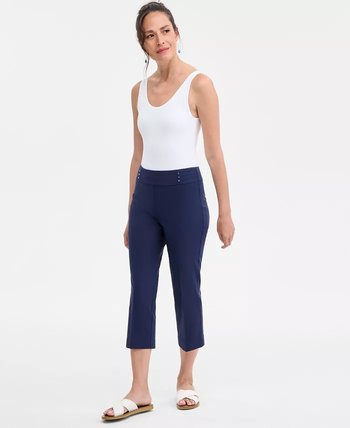 Women's Pull-On Capri Tummy-Control Pants