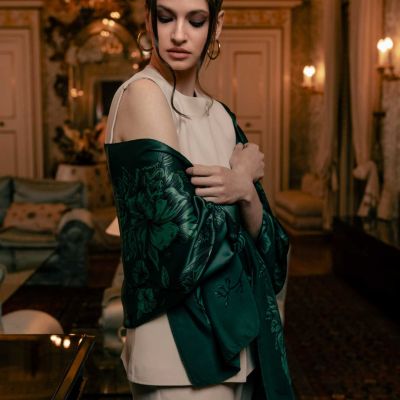 Isabella - Silk Scarf/Shawl for Women