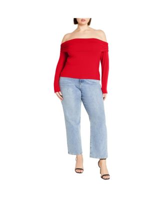 Women's Knit Jojo Top