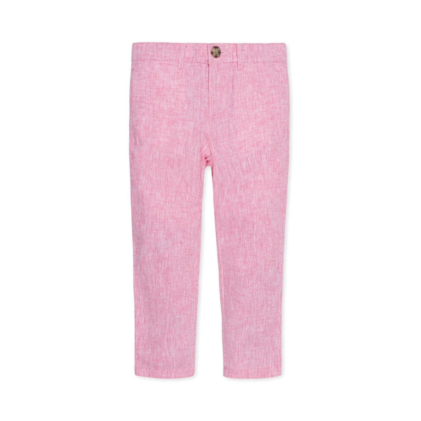 Брюки Hope & Henry Heirloom Linen Suit Pant для мальчиков, цвет: Розовый льняной — фото 1