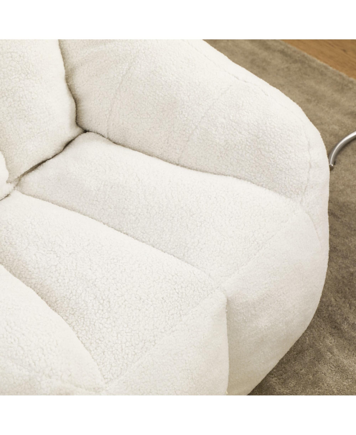 The Pop Home Comfy Bean Bag Chair with Memory Foam, Cozy Lounge Chair for Dorm, Bedroom, Living Room-The Pop Home