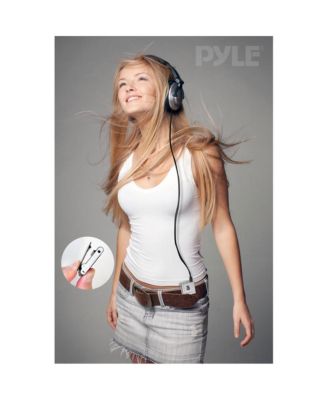 Bass Boost Portable Headphone Amplifier, USB Rechargeable, Black