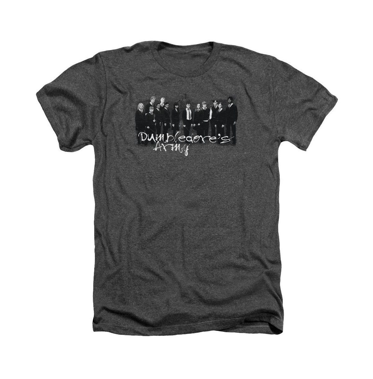 Men's The Order Of Phoenix Da Squad Adult Heather Tee / T-Shirt - Charcoal