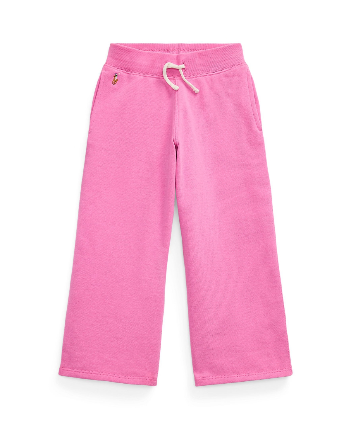 Polo Ralph Lauren French Terry Wide-leg Sweatpant In Pink