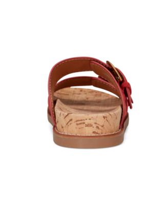 Women's Francii Double Band Flat Slip-On Sandals