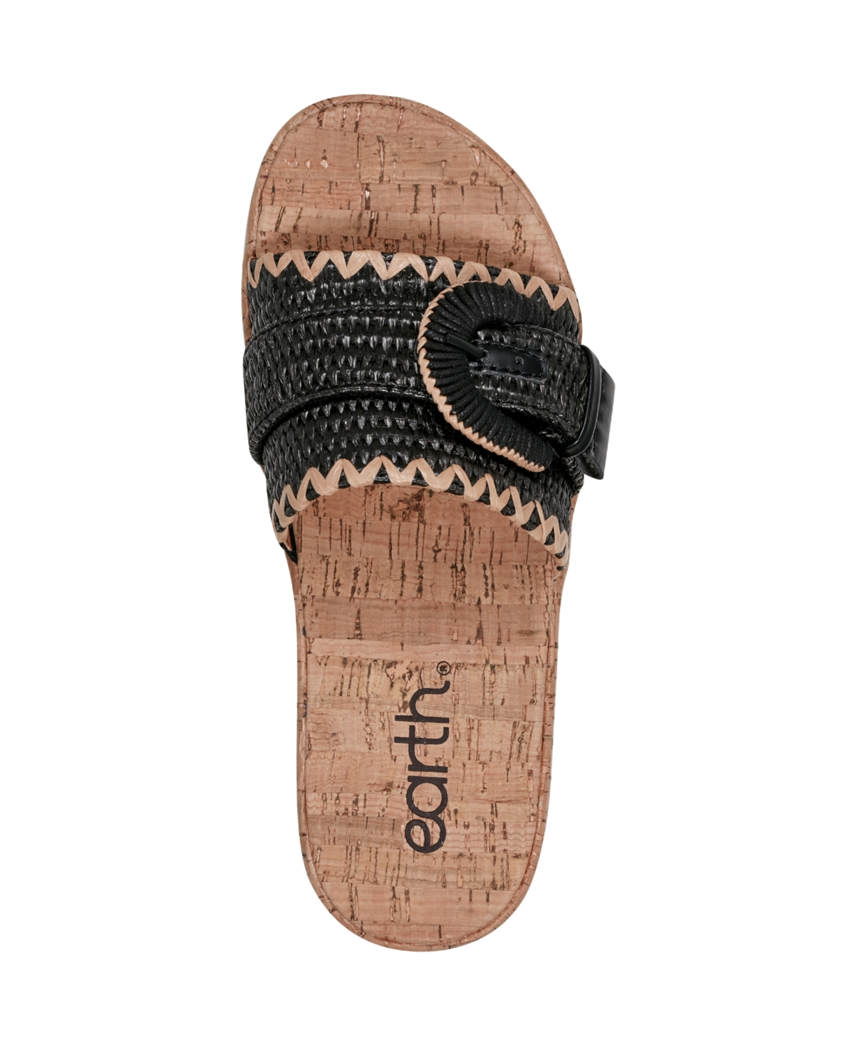 EARTH WOMEN'S SAMSY PLATFORM SLIDE SANDALS 