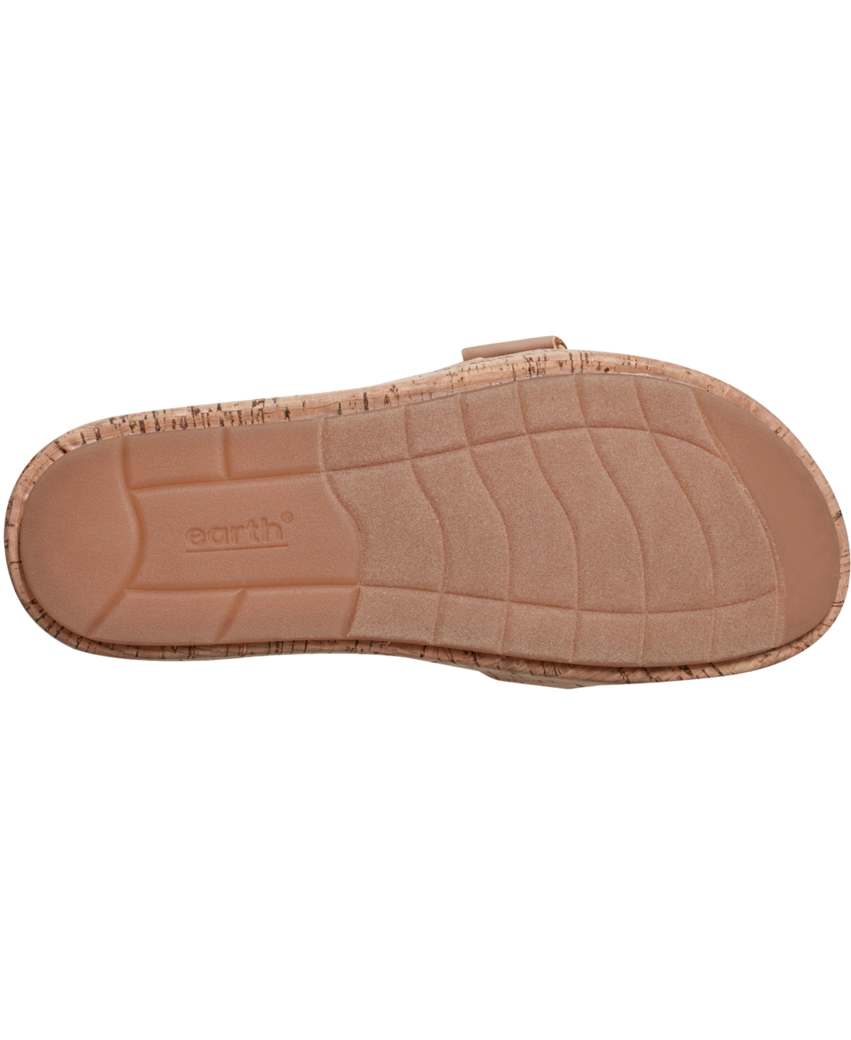EARTH WOMEN'S SAMSY PLATFORM SLIDE SANDALS 
