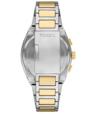 Men's Everett Chronograph Two-Tone Stainless-Steel Watch, 44mm
