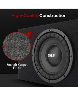Slim Subwoofer Box System, 10'' 500W, Truck Audio Enclosure