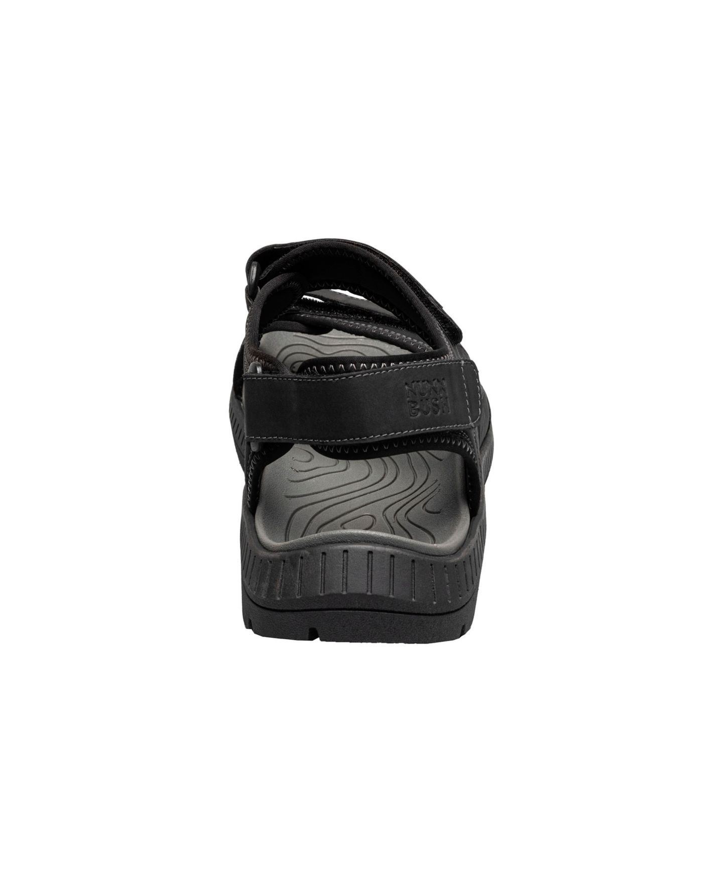 Мужские сандалии Nunn Bush Laguna 3-Strap River Sandal, цвет: Чёрный — фото 3