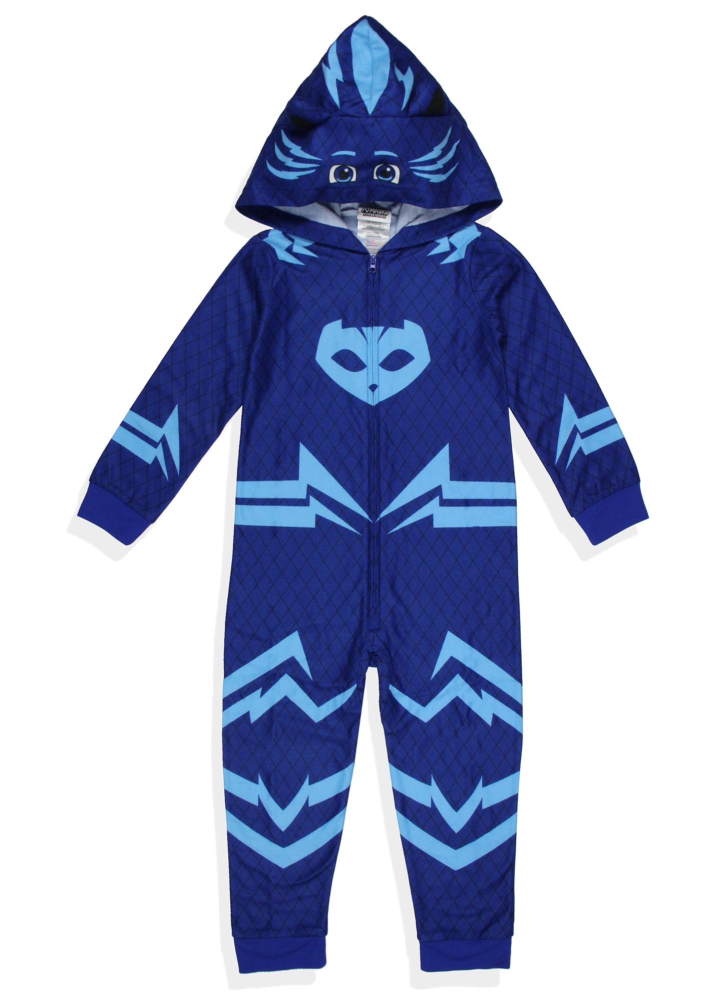 Пижама Gekko Catboy для мальчиков, с капюшоном — PJ Masks, цвет: Синий — фото 2
