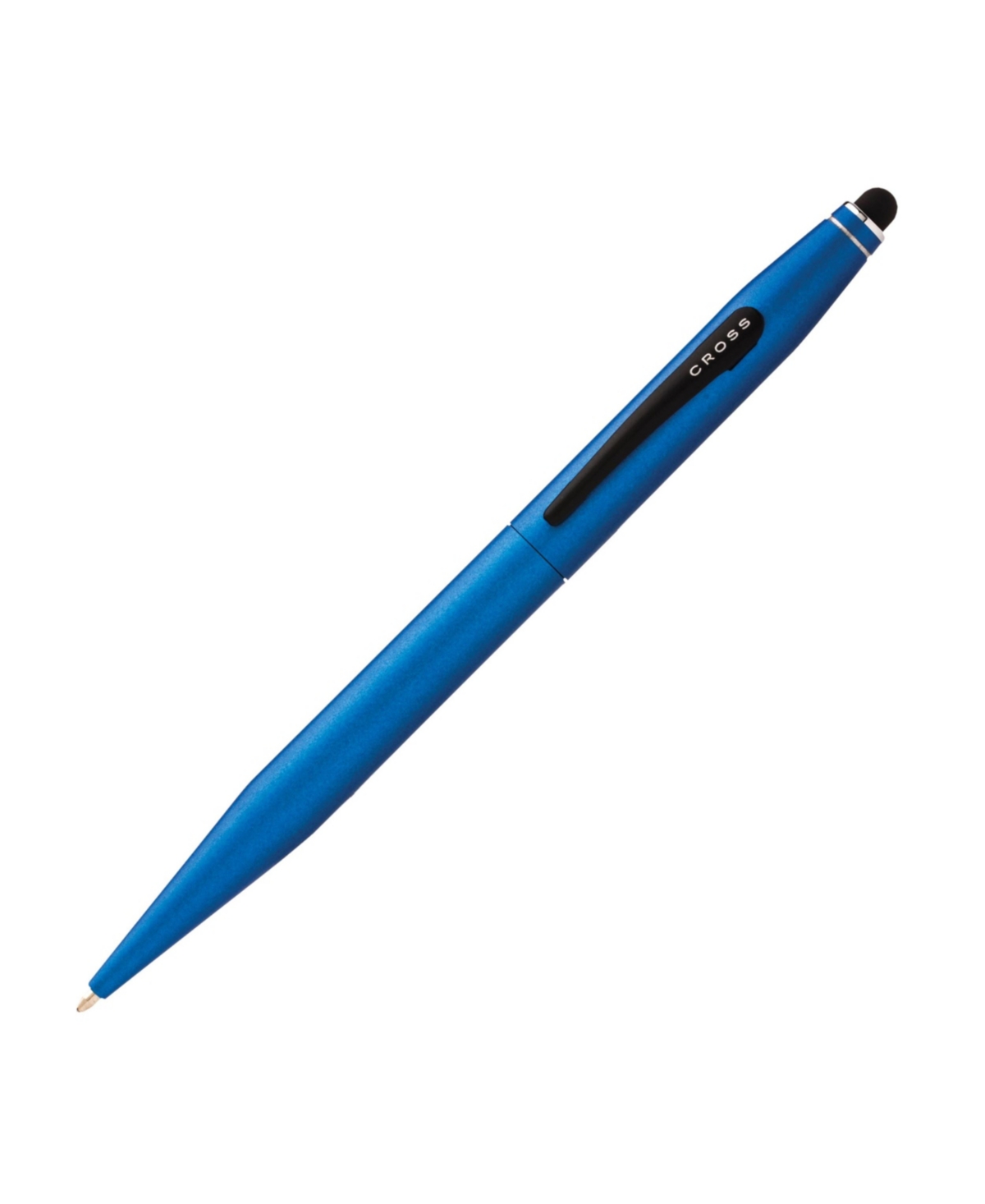 A.t. Cross Tech2 Ballpoint Pen with Stylus - Titanium gray