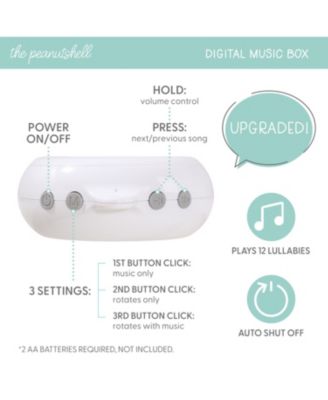 Montessori Neutral Musical Crib Mobile for Baby Boys and Girls