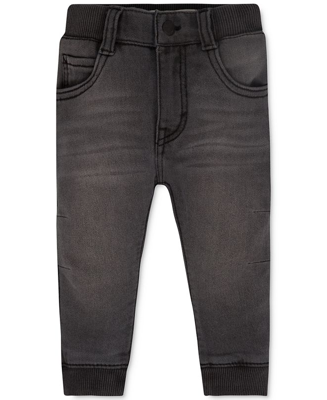 levi black joggers
