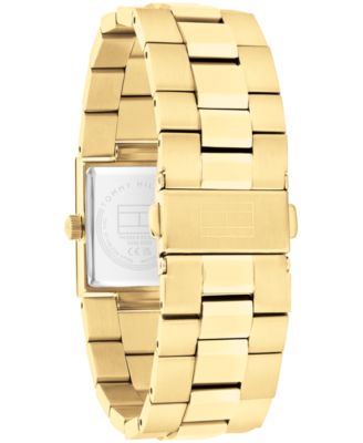 Women's Quartz Gold Tone Stainless Steel Bracelet Watch, 20.50mm x 25.20mm
