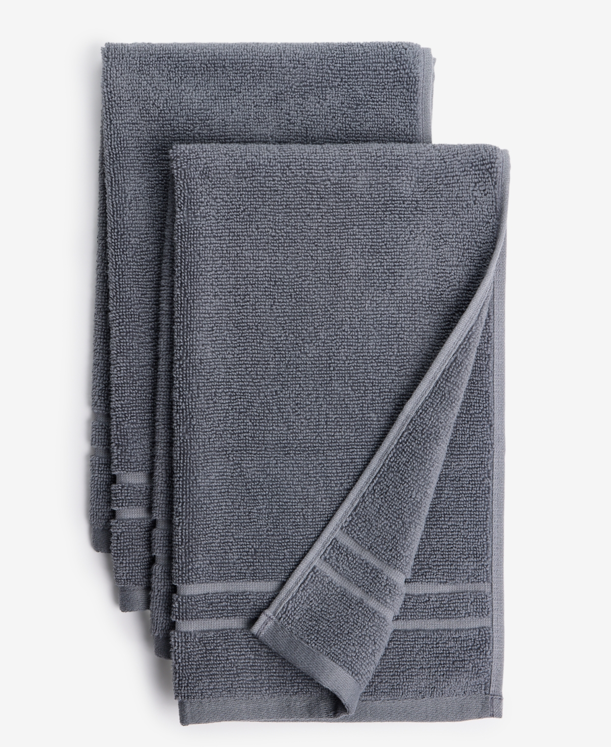 Arch Studio Quick Dry Bath Towel, 30" X 56", Exclusively At Macy's In Charcoal