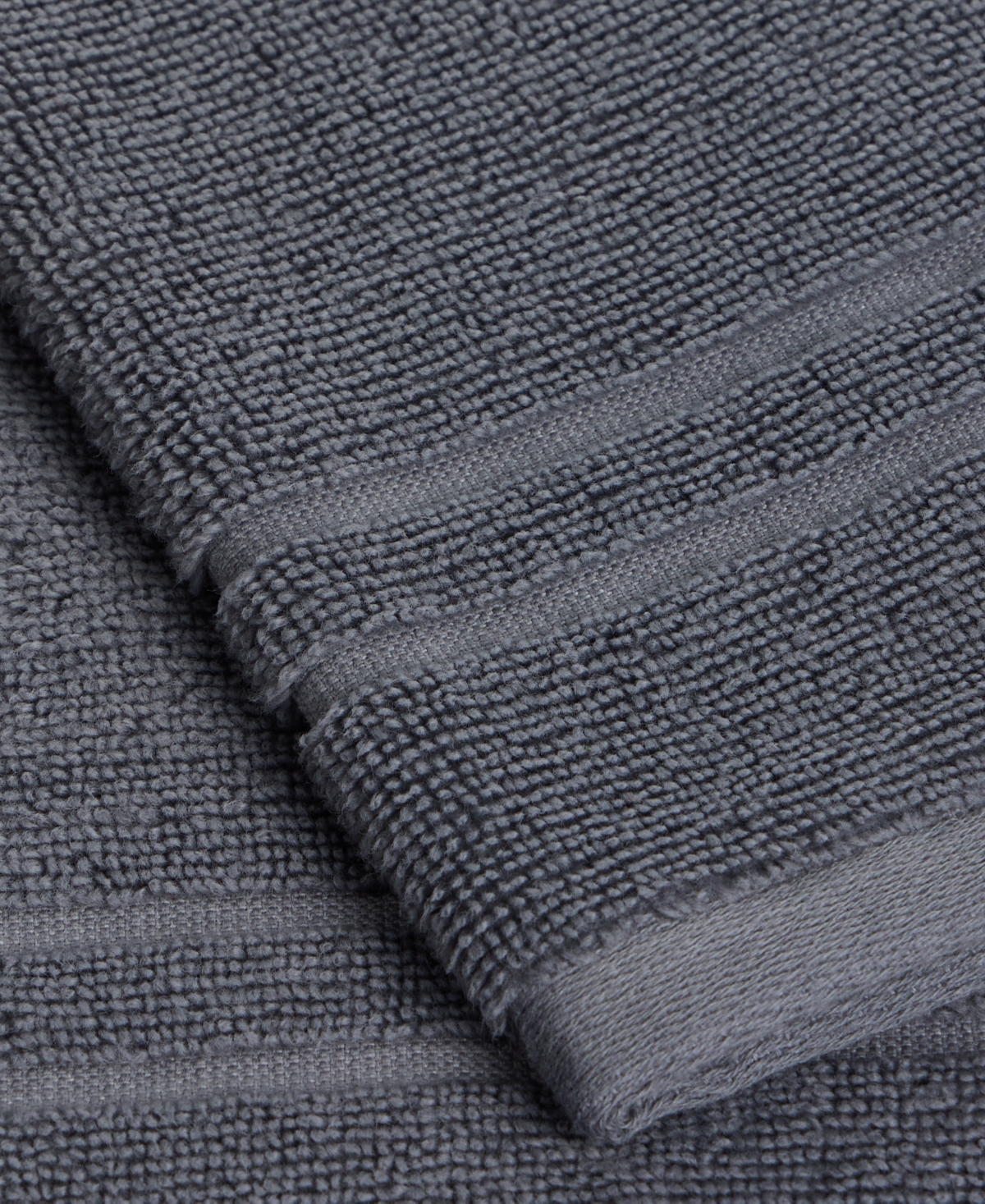 Arch Studio Quick Dry Bath Towel, 30" X 56", Exclusively At Macy's In Charcoal