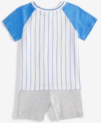 Baby Boys Sporty Striped Sunsuit, Exclusively at Macy's