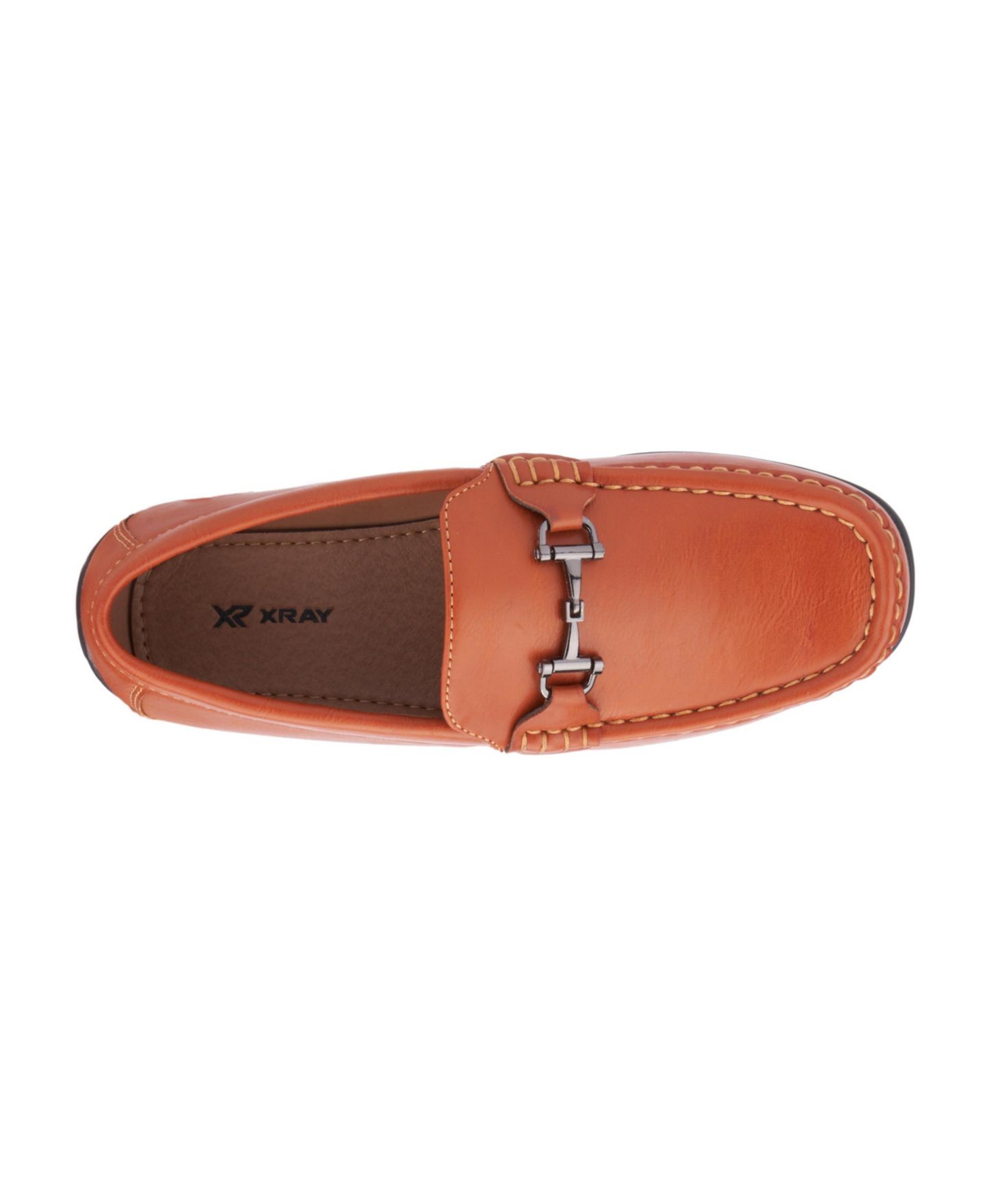 Туфли XRAY Youth Tobin Loafer Dress Shoe для мальчиков, цвет: Коньячный — фото 4