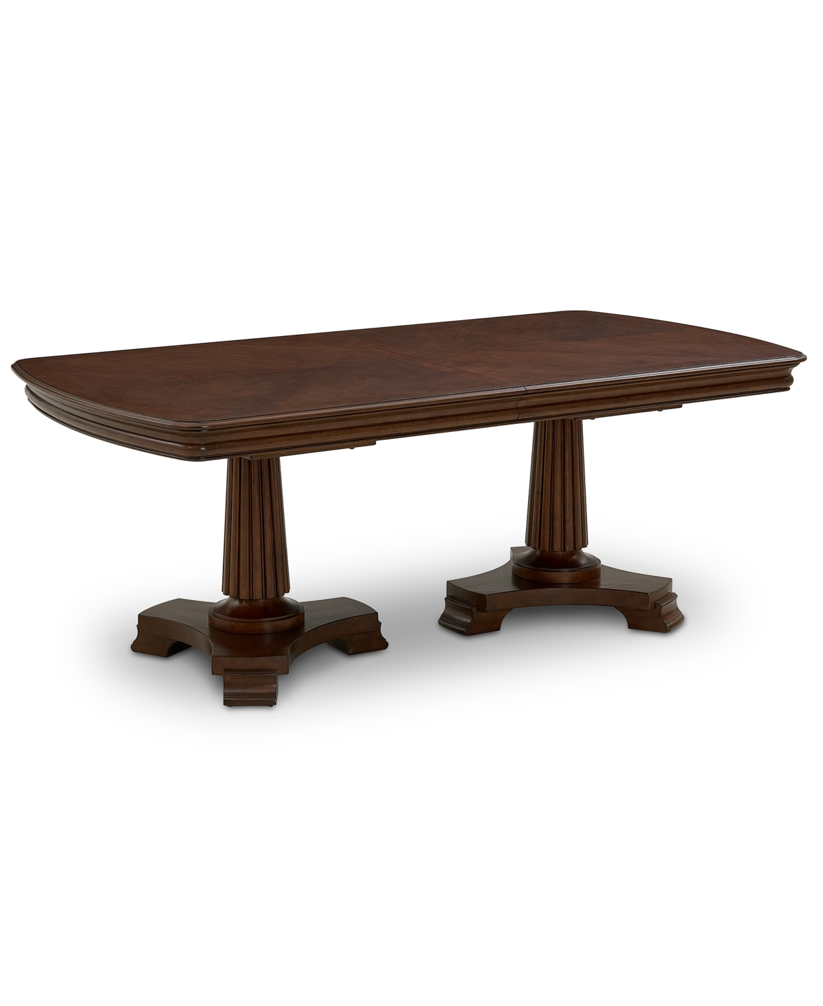 Macy's Nelman 9-pc. Rectangular Dining Set (table & 8 Side Chairs), Created For  In Brown