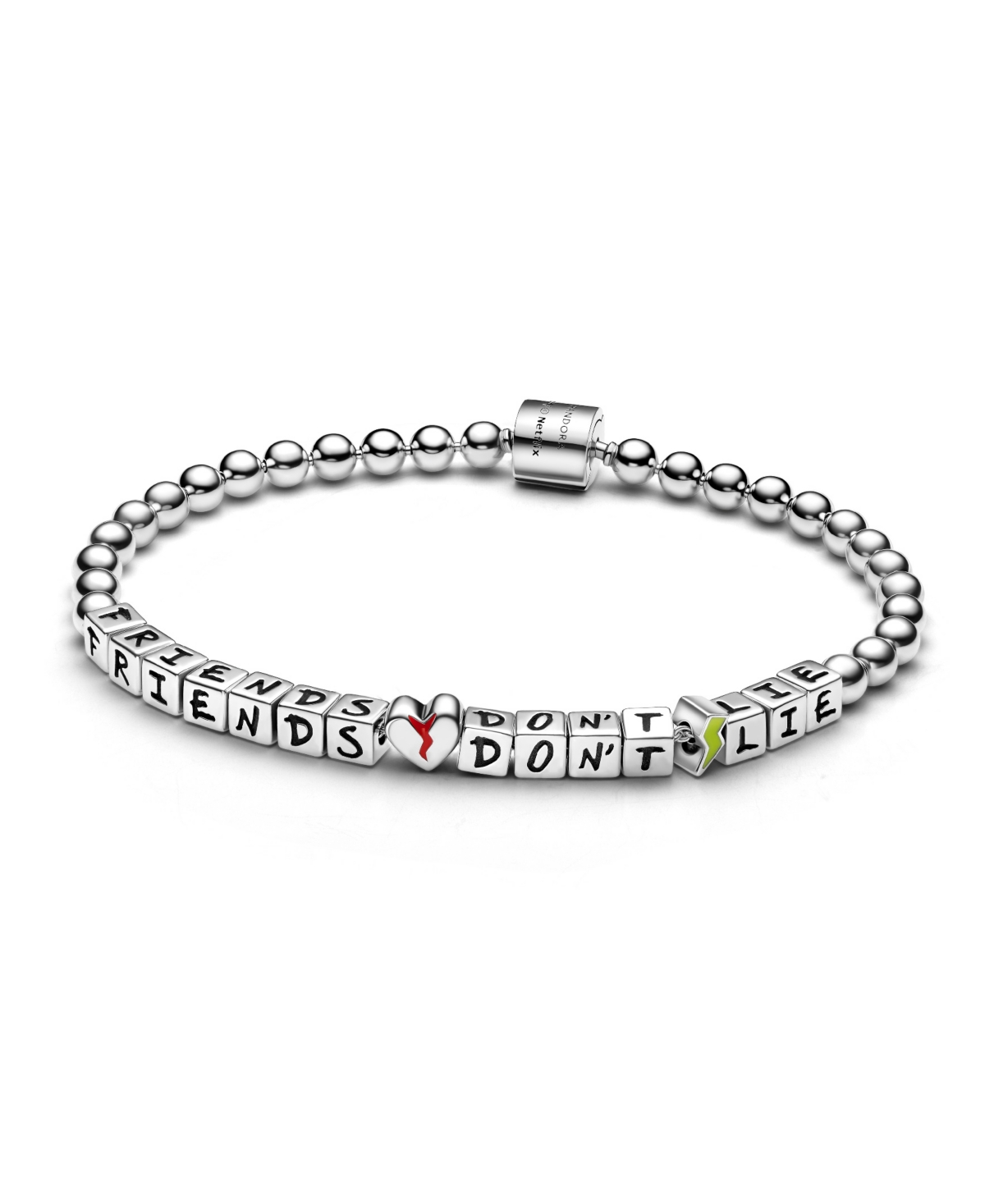 Pandora Sterling Silver Stranger Things Friends Don't Lie Bracelet In Sterling Silver