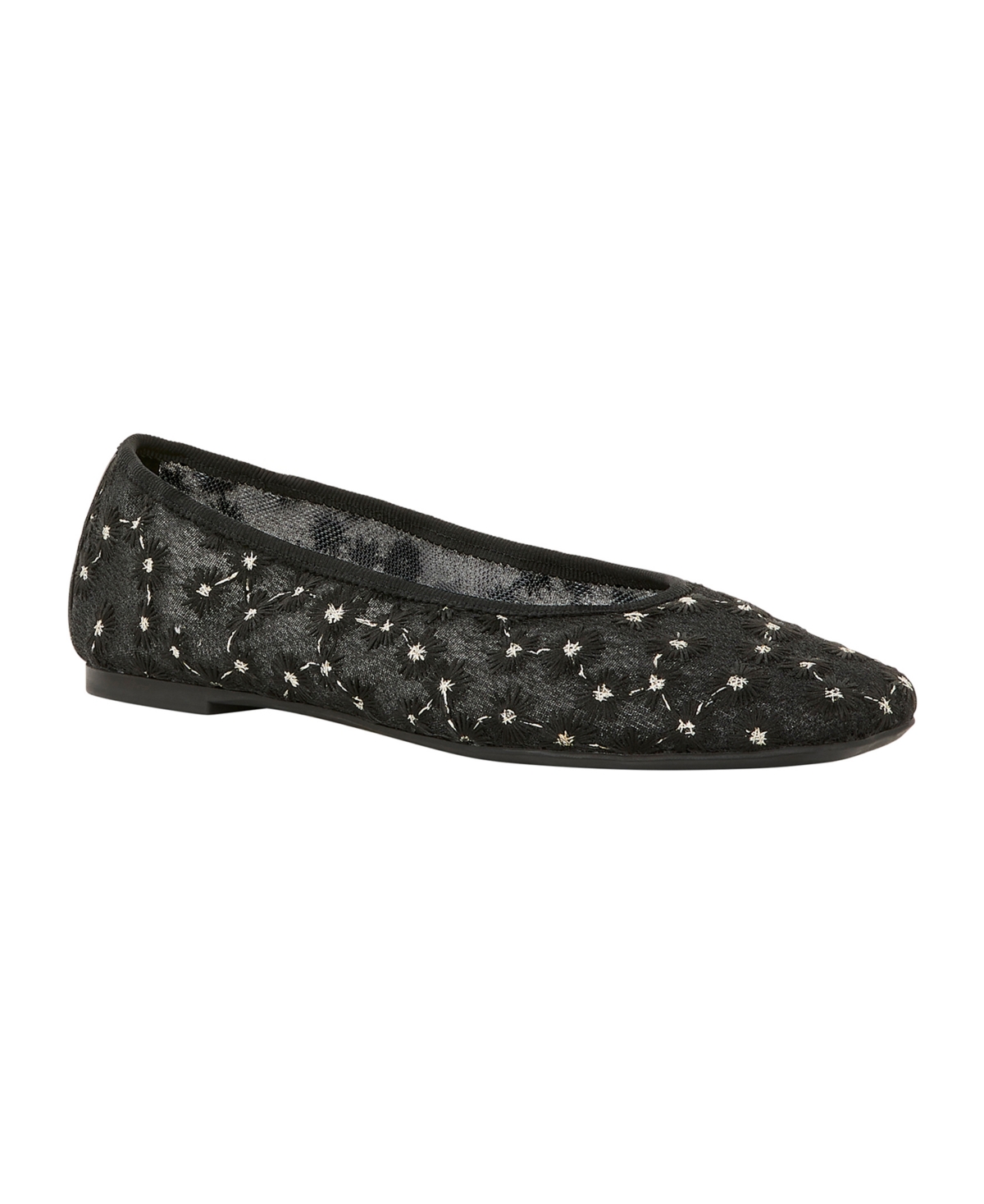 KATY PERRY WOMEN'S THE EVIE HIGH SQUARE TOE BALLET FLATS 