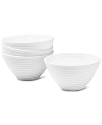 Opal Glass Spiral Cereal Bowls, Set of 4, Exclusively at Macy's 