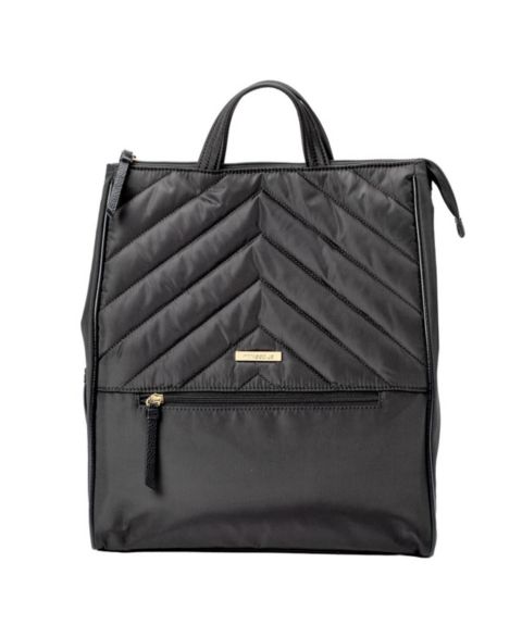 Рюкзак MinkeeBlue Convertible Organizational Amber with Lunch Bag, цвет: Чёрный