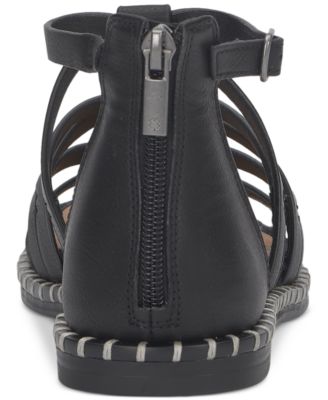 Women's Korina Embellished Strappy Gladiator Flat Sandals