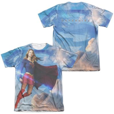 Mens Up In The Sky (Front/Back Print) Adult Poly/Cotton Short Sleeve Tee / T-Shirt