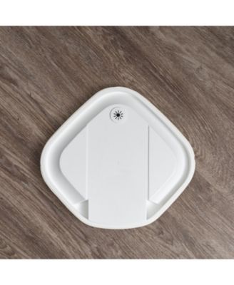 25 lbs Premium Airtight Dog Food Storage Container, Gray